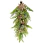 Northlight Seasonal Artificial Fern & Succulents Teardrop Swag - image 1