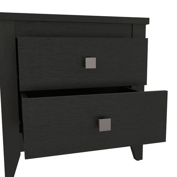 FM FURNITURE Breeze 2-Drawer Nightstand