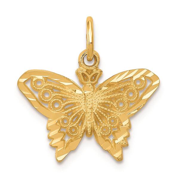 Gold Classics&#40;tm&#41; 14kt. Gold Butterfly Charm - image 