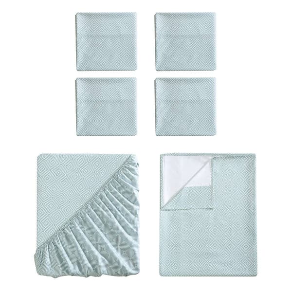 Perry Ellis Portfolio Diamond Polyester 6pc. Sheet Set