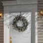 National Tree 24in. LED Frosted Silver Pine Wreath - image 2