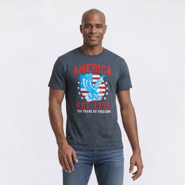 Mens Home of the Brave 250 Wings of Liberty Graphic Tee - image 