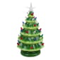Northlight Seasonal Retro Table Top Christmas Tree w/Star Topper - image 1