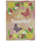 Northlight Life is Beautiful Pink Floral Outdoor House Flag - image 2