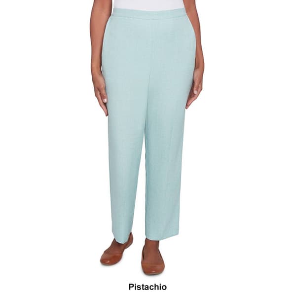 Womens Alfred Dunner Kensington Gardens Linen Medium Pants