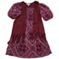 Girls (7-16) Speechless(R) Short Sleeve Smocked Dress w/ Vest - image 1