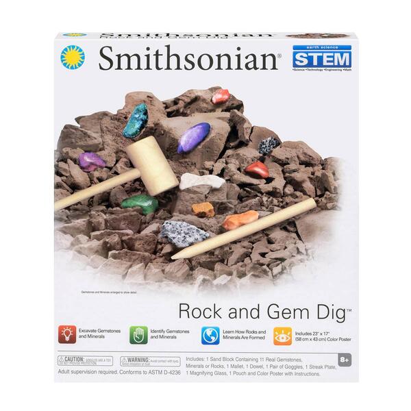 Smithsonian Mirco Rock''n Gem Dig - image 