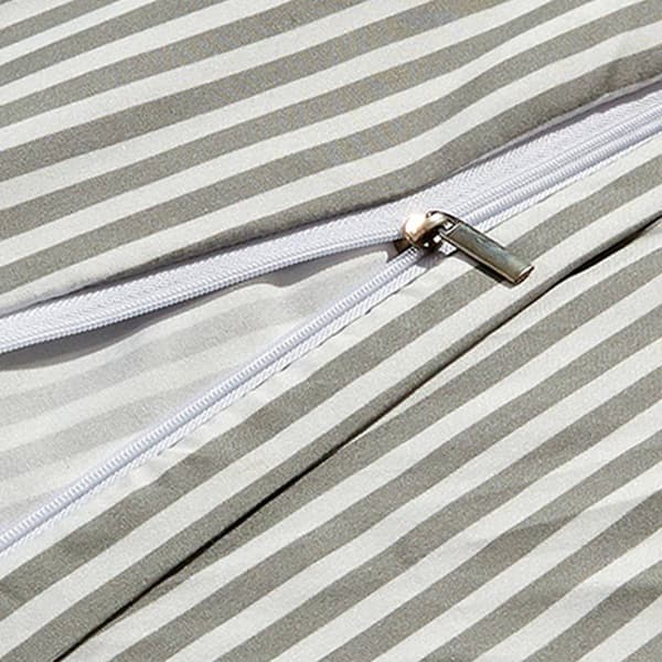 Bibb Home Oxford 4pc. Duvet & Down Alternative Comforter Set