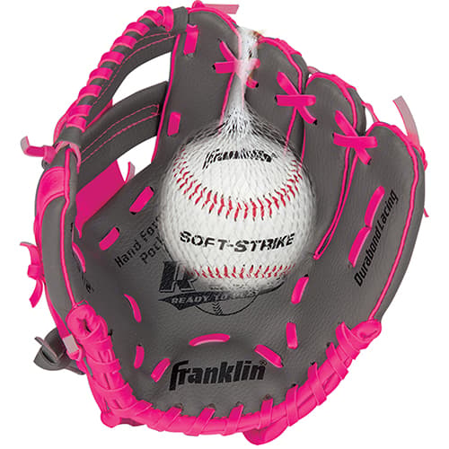 Franklin(R) 9.5in. RTP Teeball Glove & Ball Combo - Right Hand - image 