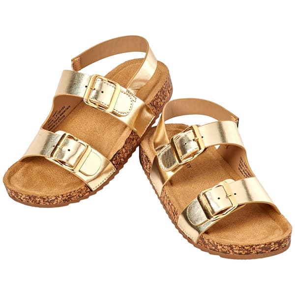 Big Girls Laura Ashley(R) Double Strap Sandals - image 