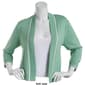 Womens 89th &amp; Madison Tipped Cuff Braceelt Cardigan - image 3