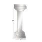 9th & Pike® Silver Wood Glam Pedestal Table - image 2