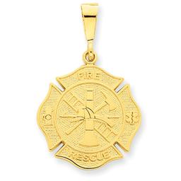 Gold Classics(tm) 14k. Fire Rescue Charm