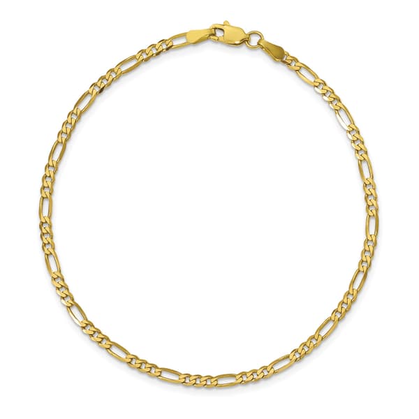 Gold Classics&#8482;10kt. 2.75mm 18in Flat Figaro Chain Necklace