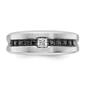 Mens Gentlemen&#8217;s Classics&#8482; 14kt. White Gold Square Diamond Ring - image 4