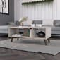 FM FURNITURE Oregon Light Grey Coffee Table - image 2