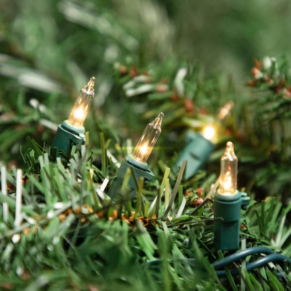 Brite Star 300ct. Clear Mini Christmas Lights - 150ft. Wire