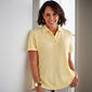 Plus Size Hasting & Smith Short Sleeve Solid Polo - image 1