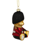 Northlight Glittered Teddy Bear Soldier Glass Christmas Ornament - image 4