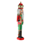Northlight 24in. Red & Green Wooden Christmas Nutcracker King - image 2