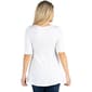 Womens 24/7 Comfort Apparel Elbow Sleeve Swing Tunic Top - image 2