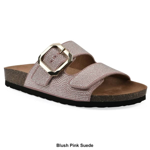 Womens White Mountain Granitas Footbed Sandals