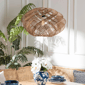bali & pari Enola Handwoven Jute Pendant Lampshade - image 2