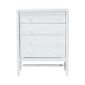 Baxton Studio Brantley Spindle 4-Drawer Chest - image 4