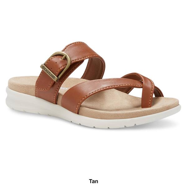 Womens Eastland Sienna Strappy Slide Sandals