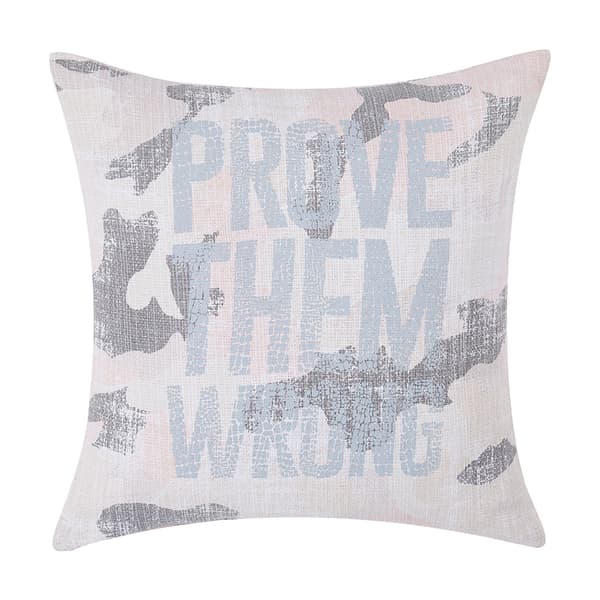 Sean John Prove Them Wrong Square Decorative Pillow - 18x18 - image 