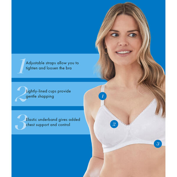 Fruit of the Loom – Fleece Lined Wire-free Softcup Bra, Style