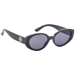 Womens Anne Klein Slim Tapered Oval Cateye Sunglasses