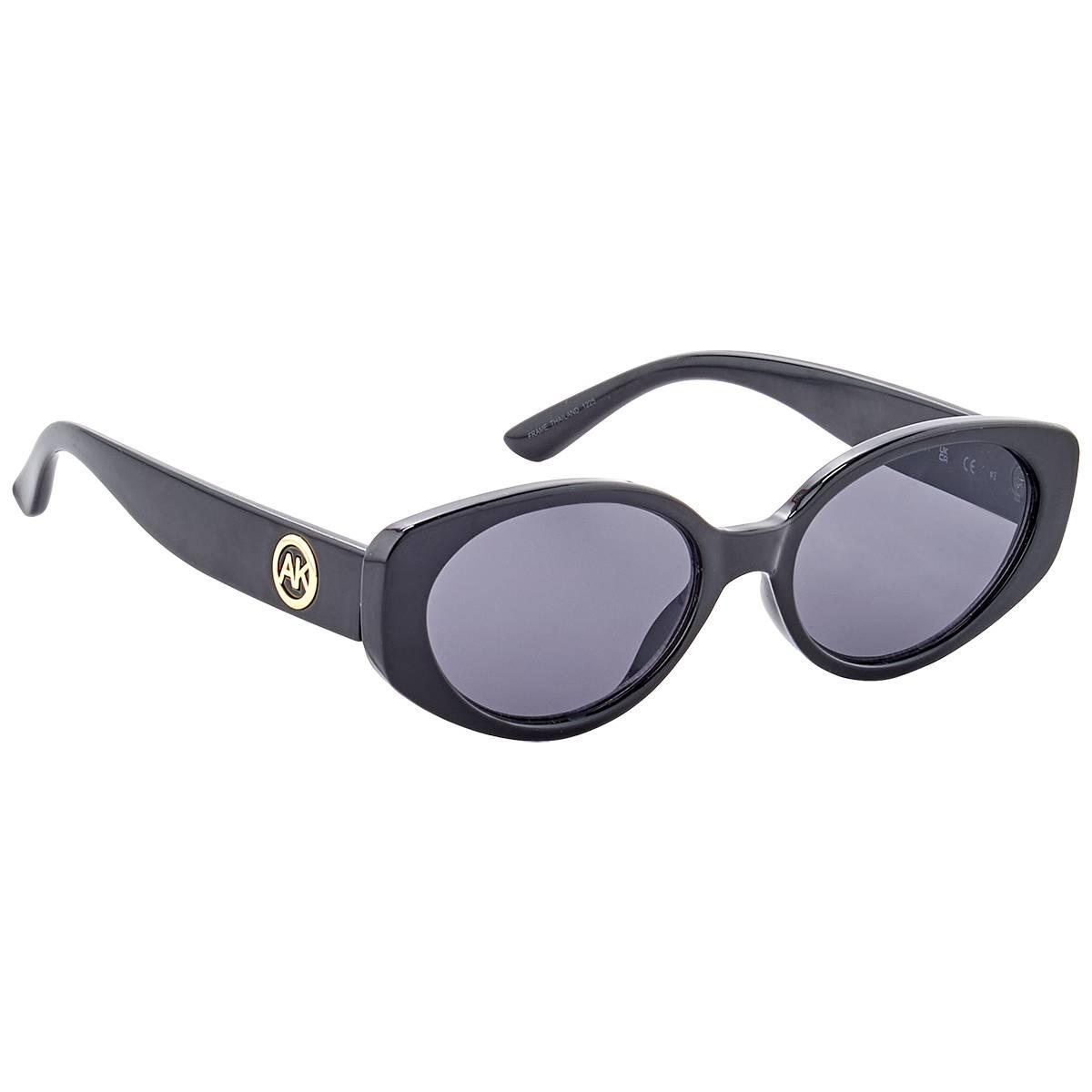 Womens Anne Klein Slim Tapered Oval Cateye Sunglasses