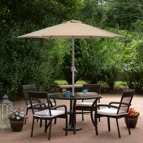 Northlight Seasonal 7.5ft. Outdoor Patio Market Umbrella w/Crank