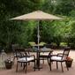 Northlight Seasonal 7.5ft. Outdoor Patio Market Umbrella w/Crank - image 5