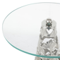 9th & Pike® Contemporary Silver Aluminum Metal Accent Table Set - image 6