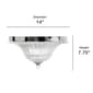 Lalia Home Blossom 2 Light Glass Ceiling Flush Mount Fixture - image 5