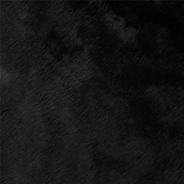 Northlight 48in. Faux Black Sable Fur Christmas Tree Skirt