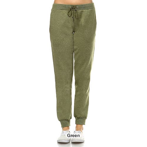 Womens White Mark Amazingly Soft Joggers