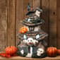 National Tree 18in. Multilevel LED Haunted House - image 3