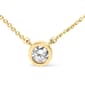 Haus of Brilliance 14kt. Gold 1/3ctw. Lab Grown Diamond Pendant - image 1