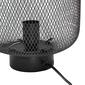 Simple Designs Metal Industrial Table Lamp w/Mesh Shade - image 2