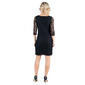 Womens 24/7 Comfort Apparel Lace Maternity Sheath Dress - image 2