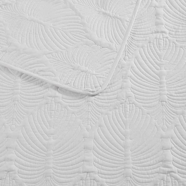 Tommy Bahama Line Palm Reversible Quilt Set