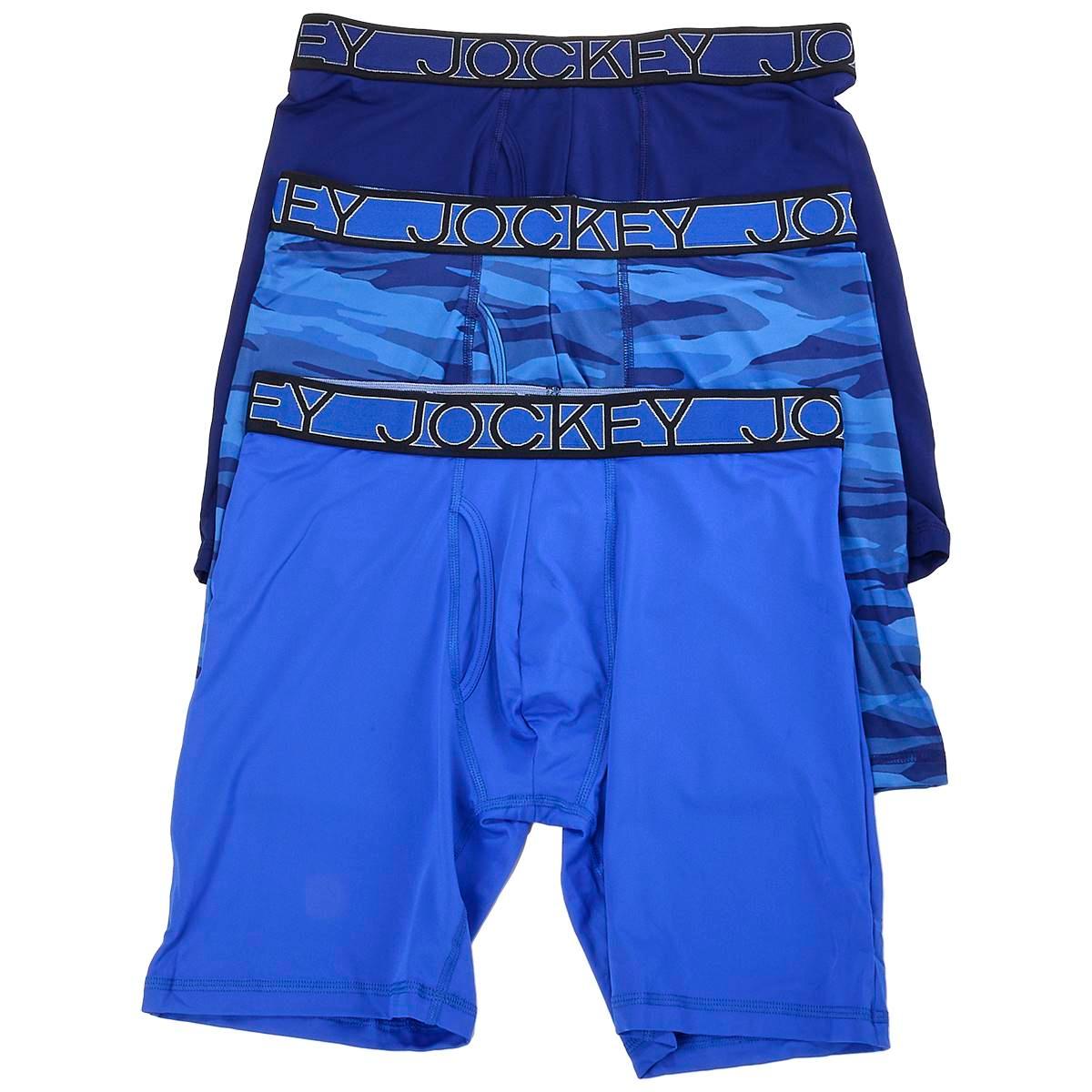 Mens Jockey(R) 3pk. Active Micro Boxer Briefs
