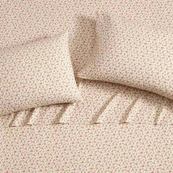 Laura Ashley® Sweet Success Percale Sheet Set