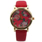 Womens Olivia Pratt&#40;tm&#41; Solid Colors w/ Flower Details Watch -514265 - image 1