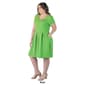 Plus Size 24/7 Comfort Apparel Fit & Flare Dress - image 8