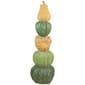 Northlight Seasonal 42.5in. Five Tiered Stacked Pumpkins Décor - image 3