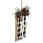 Northlight Seasonal 4.75in. Buffalo Plaid Christmas Sign Ornament - image 3